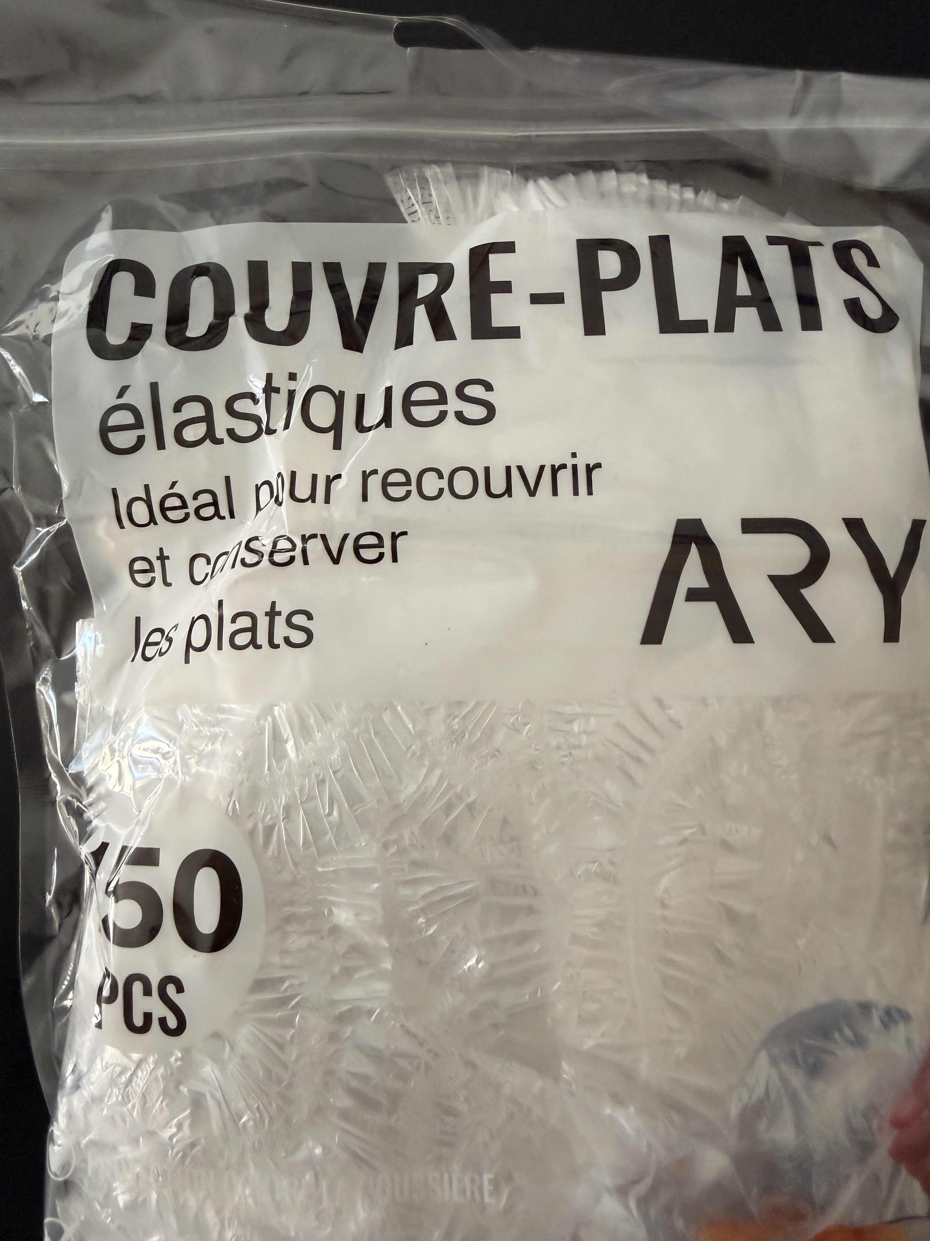 Couvercle de plat