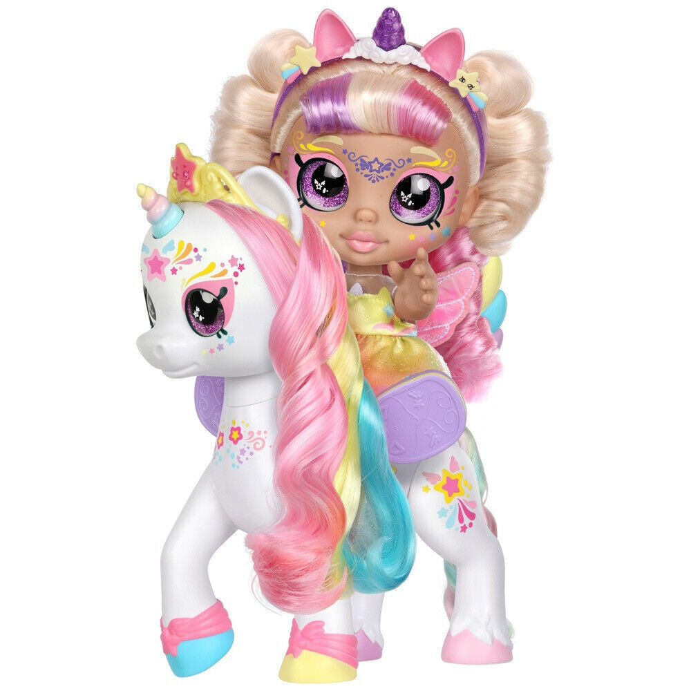Kindi Kids Dress Up Magic Secret Selle Licorne Arc-en-ciel Étoile - Miniature 4