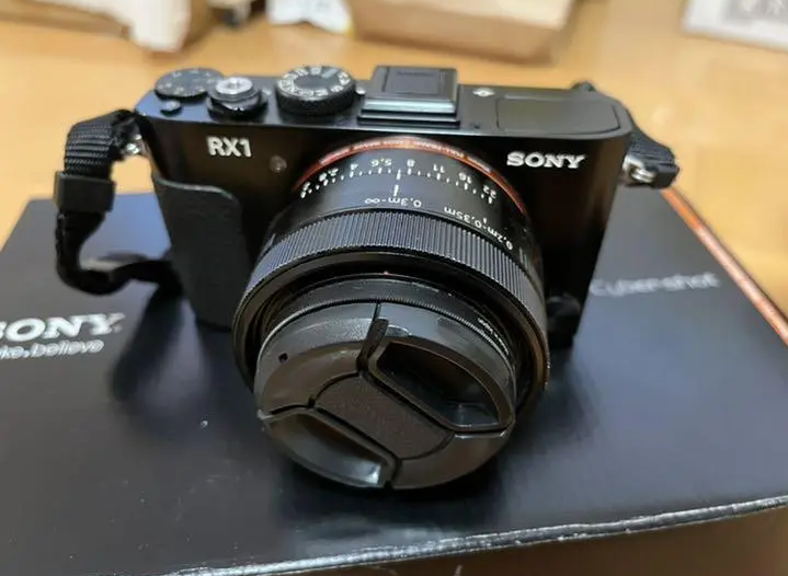 Sony Cyber-Shot dsc-rx1 volle Flamme Digitalkamera 24.3mp noir