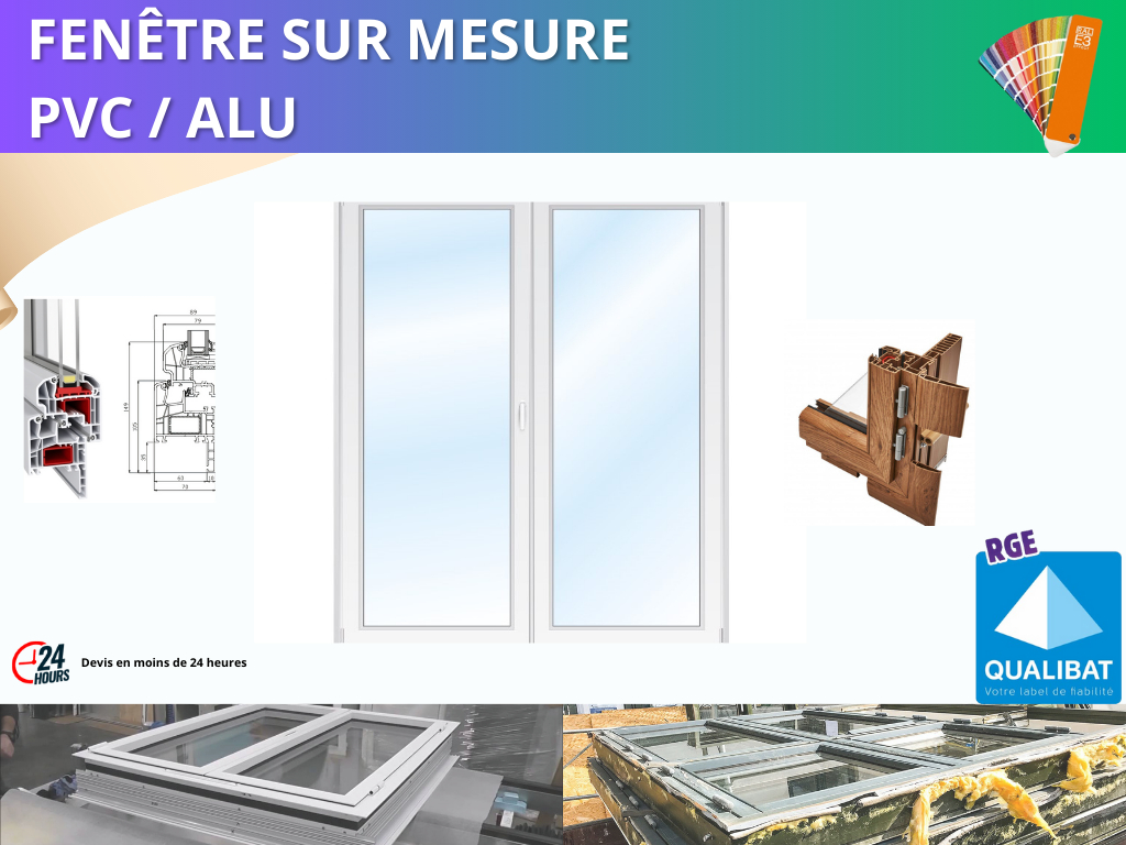Fenêtre sur mesure PVC et ALU - Miniature 10