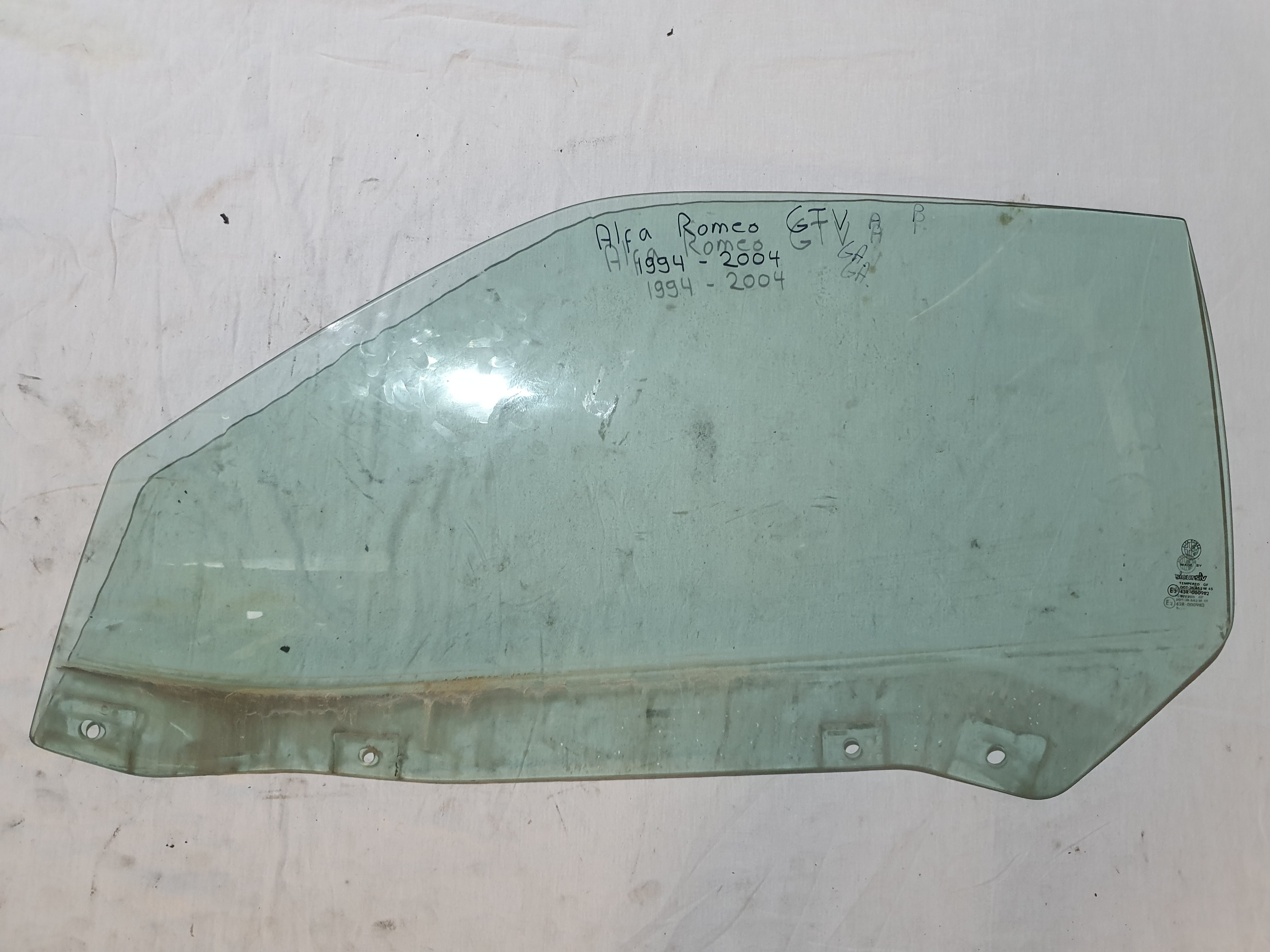 Vitre de portière Alfa Romeo GTV 1994-2004