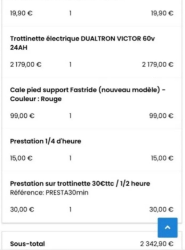 Trotinette Électrique