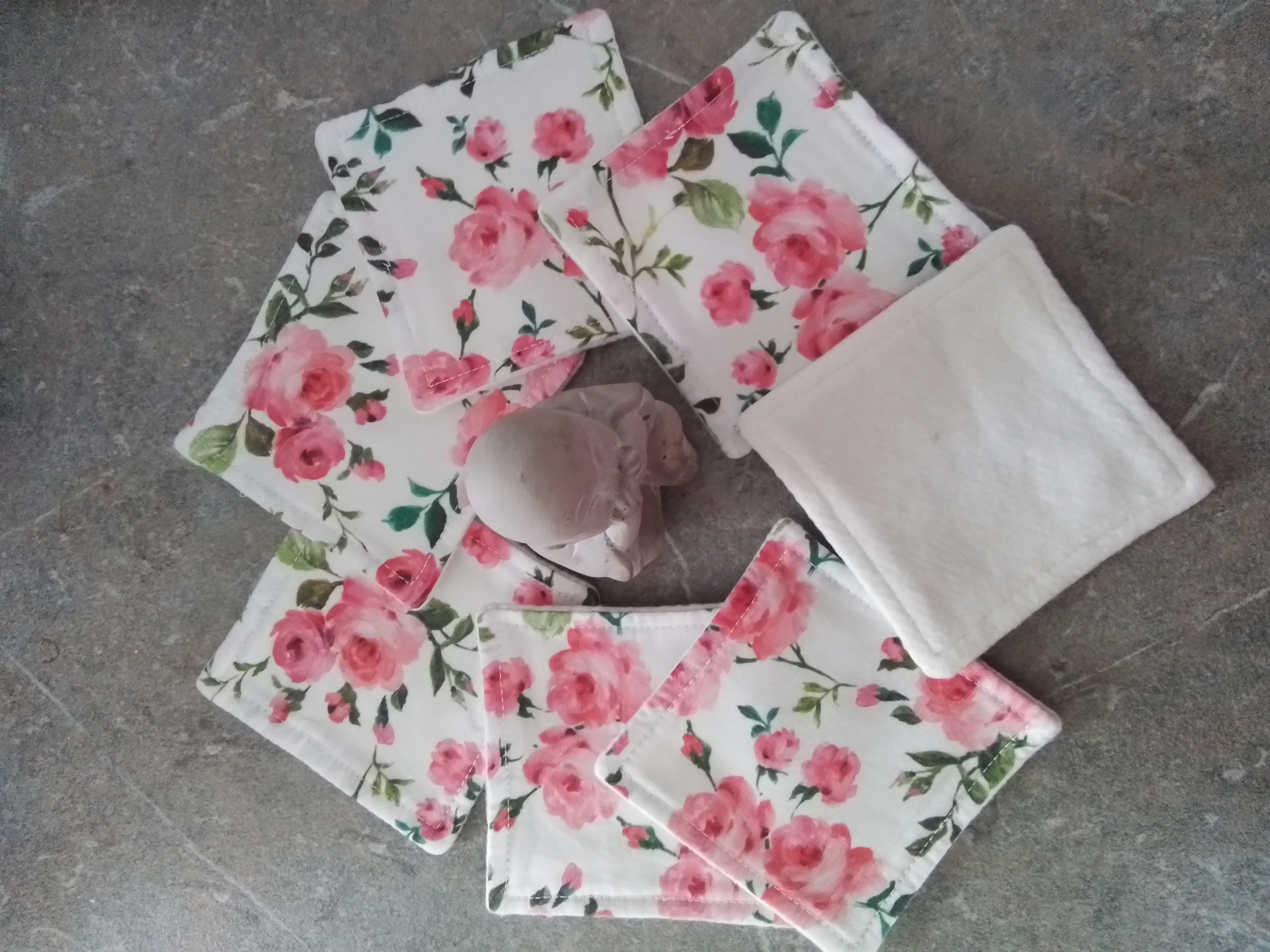 Lingettes démaquillante lavable