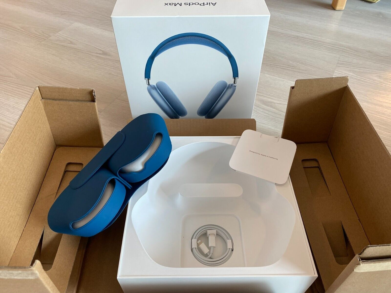 Apple AirPods Max Wireless Over-Ear Casque-Bleu Ciel