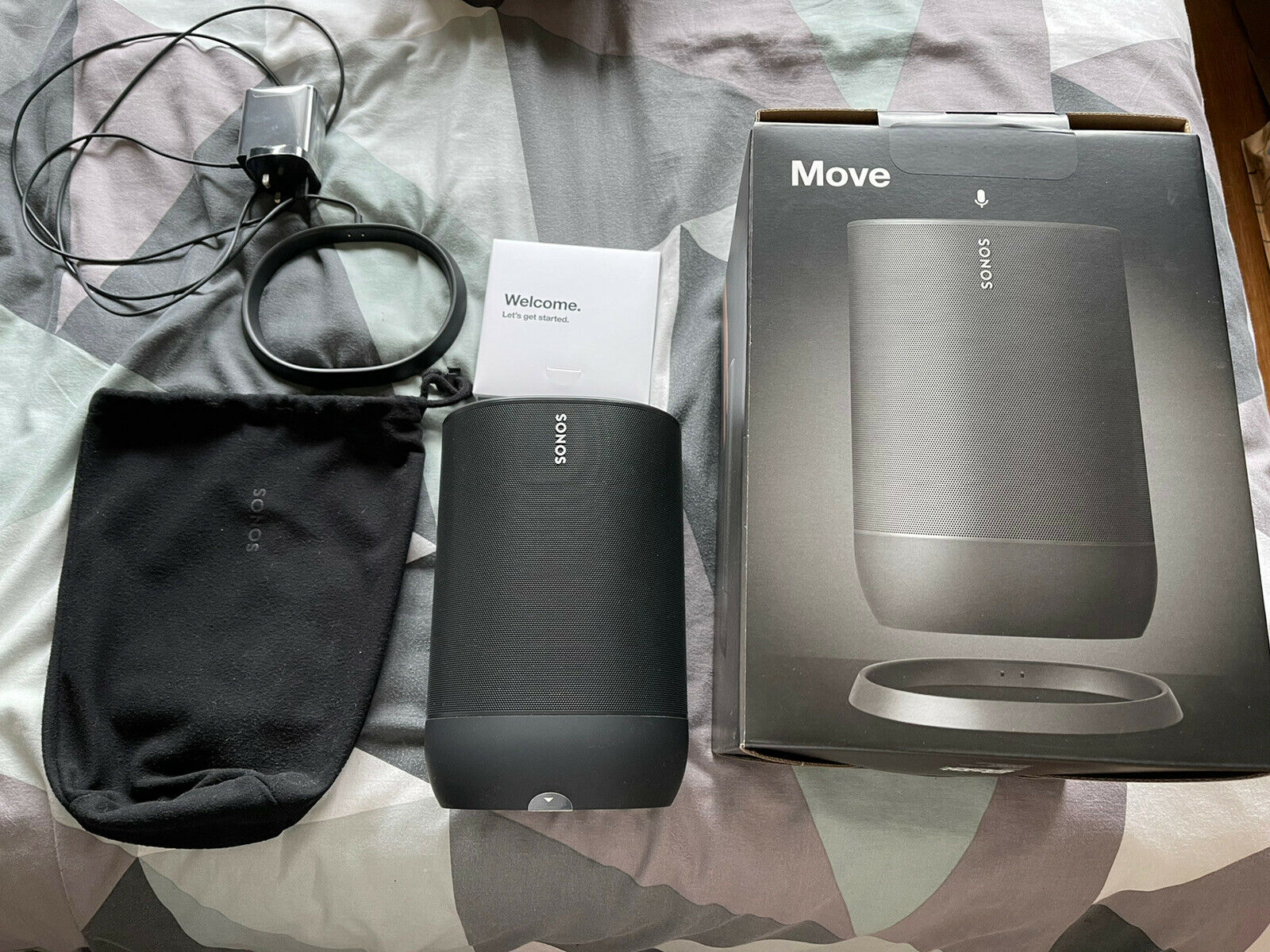 Sonos Move Portable Smart Speaker - Black Bluetooth/WiFi With Alexa.