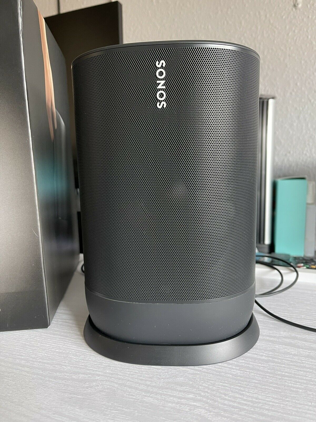 Sonos Move Portable Smart Speaker - Black Bluetooth/WiFi With Alexa. - Photo 1