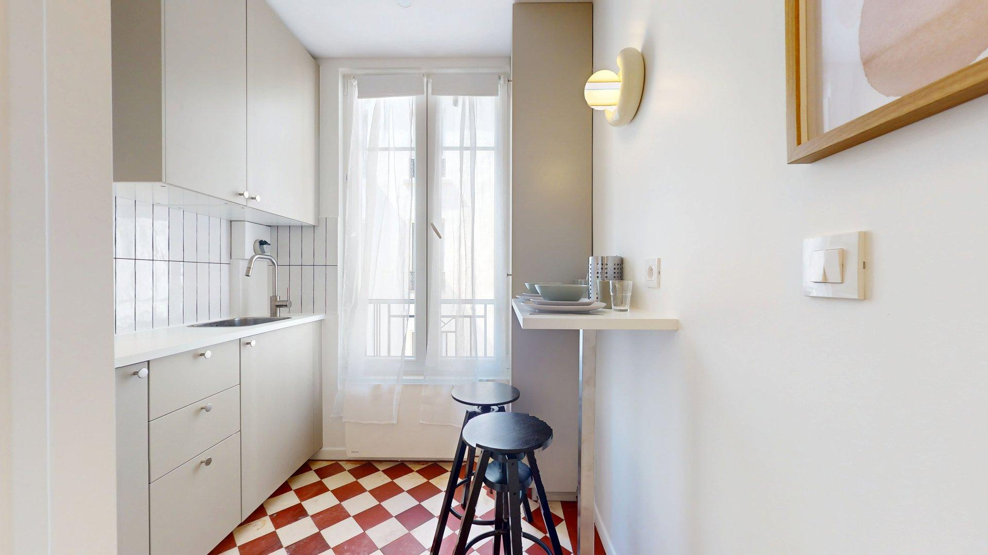 Charmant studio meublé de 18 m² à louer – Paris 13e - Photo 1