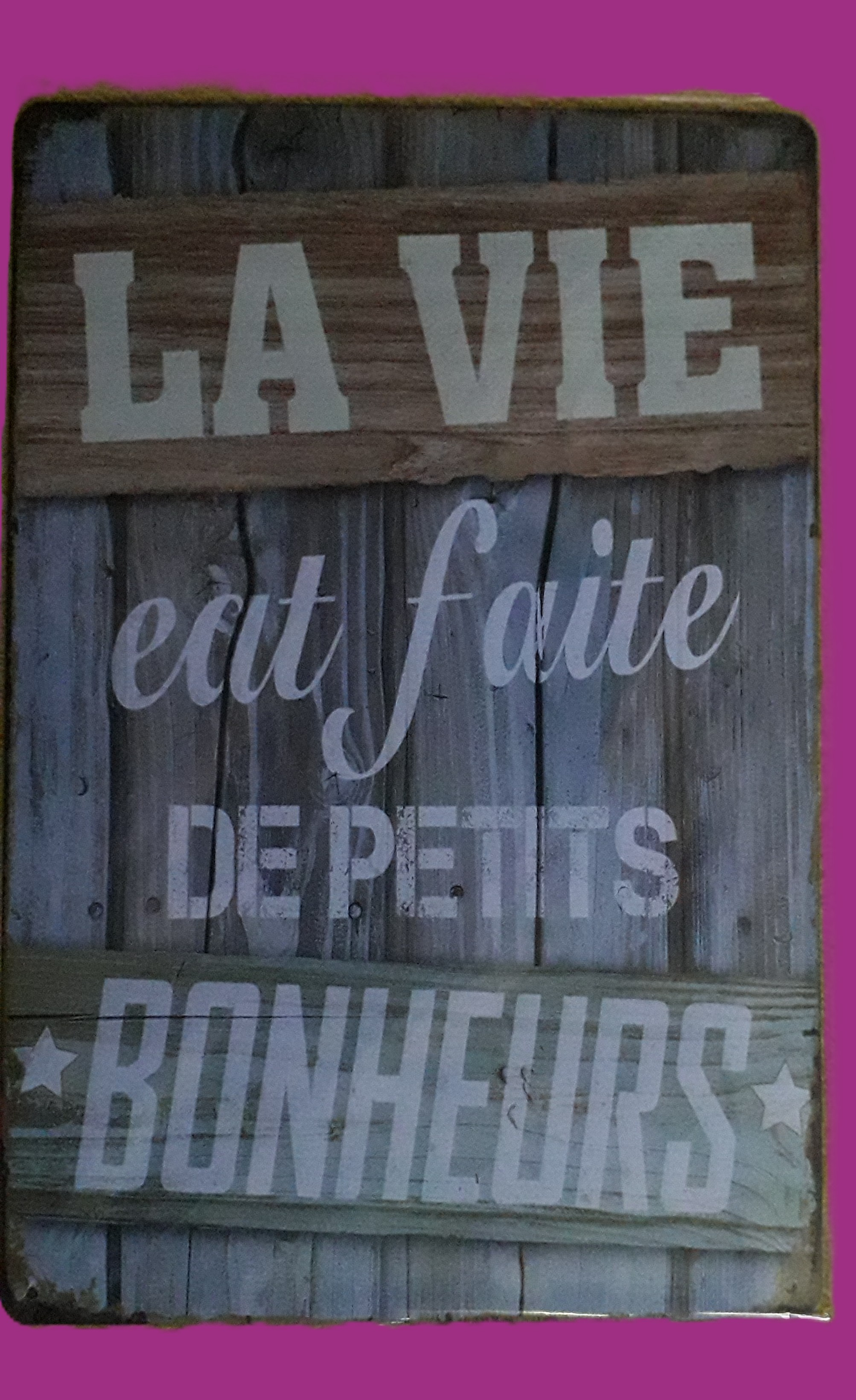 Plaque décoration murale - 10 euros unité - Miniature 2